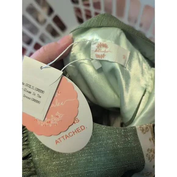 9 Dollcake Green Gleam In The Light Dress